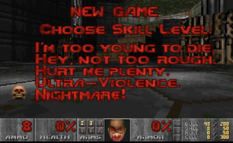 Autism Simulator gameplay showing a scenario choice